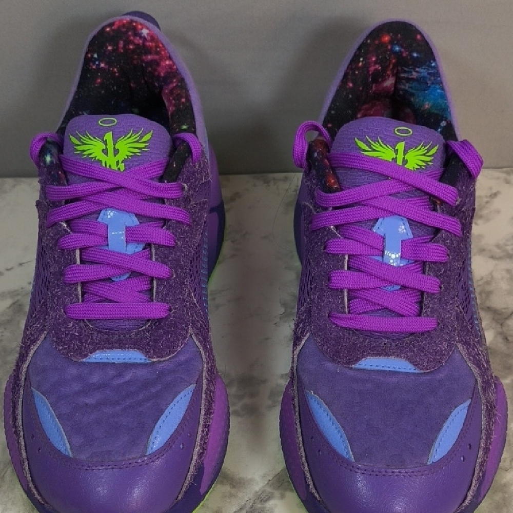 Puma Men's RS-X Galaxy Melo Purple/Green Sneakers , Size 9.5 , With Box - Picture 3 of 11